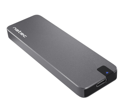 Akcesoria do dysków NATEC Kieszeń zewnętrzna SSD Rhino M.2 NVME USB-C 3.1 Gen 2 aluminium NKZ-1953